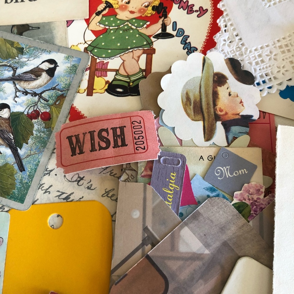 Vintage and New Scrap Pack-